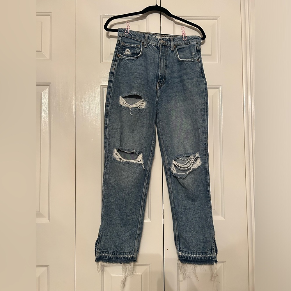 Free People Distressed Jeans - 27